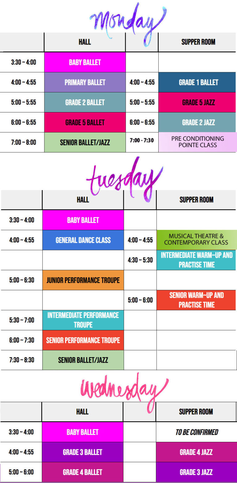timetable